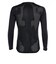 カペルミュール（KAPELMUUR）UVカット長袖 メッシュアンダー クルーネック ブラック kpuw015