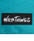 ワイルドシングス（WILD THINGS）貴重品 薬 鍵 携帯入れに便利 軽量 小型 ウエスト バッグ ポーチ WT-380-0075 98 ブルー×パープル