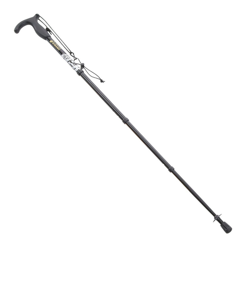 ノースポール✼ シナノ（SINANO）トレッキングポール ステッキタイプ 4C-R BK