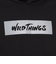 ワイルドシングス（WILD THINGS）スウェット パーカー SWEAT HOODY WT22135IS-BLACK