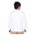 チャムス（CHUMS）高耐久 長袖Tシャツ ロンT ロゴロングスリーブTシャツ CH01-2273-W014 ホワイト 綿100 厚手