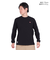 チャムス（CHUMS）高耐久 長袖Tシャツ ロンT HWYCロングスリーブTシャツ CH01-2276-K069 ブラック 綿100 袖ロゴ