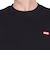 チャムス（CHUMS）高耐久 長袖Tシャツ ロンT HWYCロングスリーブTシャツ CH01-2276-K069 ブラック 綿100 袖ロゴ