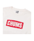 チャムス（CHUMS）高耐久 ヘビー ウェイト コットン ロゴロングスリーブTシャツ CH11-2273-W014 ホワイト ブレイキン