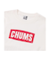 チャムス（CHUMS）高耐久 ヘビー ウェイト コットン ロゴロングスリーブTシャツ CH11-2273-W014 ホワイト ブレイキン
