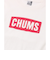 チャムス（CHUMS）高耐久 ヘビー ウェイト コットン ロゴロングスリーブTシャツ CH11-2273-W014 ホワイト ブレイキン