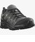 サロモン（SALOMON）ゴアテックス トレッキングシューズ ローカット 登山靴 防水 X BRAZE MGNT/BLA L47180500 グレー