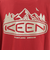 キーン（KEEN）半袖 Tシャツ レッド HARVEST TC TEE C&B LOGO 1028205