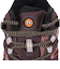 メレル（MERRELL）ゴアテックス トレッキングシューズ ミッドカット 登山靴 モアブ3 SYNTHETIC MID 500184 BURGUNDY ビブラ…