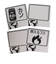 チャムス（CHUMS）ゴミ箱 収納ケース ロゴポップアップトラッシュカン CH60-3525-M022