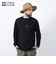 ジャックウルフスキン（JackWolfskin）長袖Tシャツ ロンT JP POCKET ポケットTシャツ V2 5022584-6000 ブラック