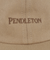 ペンドルトン（PENDLETON）帽子 キャップ コットンツイルキャップ Beige 19804380021000 ベージュ UV
