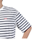 チャムス（CHUMS）半袖Tシャツ オーバーサイズドビッグブービーTシャツ CH01-2167-W011 ホワイト×ネイビー