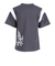 クリフメイヤー（KRIFF MAYER）ジュニア 半袖Tシャツ 楽LUCK-TEE 肩切替 2249302K-17:CHARCOAL チャコールグレー