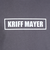 クリフメイヤー（KRIFF MAYER）ジュニア 半袖Tシャツ 楽LUCK-TEE 肩切替 2249302K-17:CHARCOAL チャコールグレー