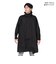 キウ（Kiu）レインコート ニュースタンダード レインポンチョ K163-900-R ブラック 収納袋付 防水ラミネート加工