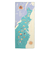 タオル 大判 ヨガ ビーチ アウトドア APPALACHIAN TRAIL MAP TOWEL 1700010133222