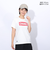 チャムス（CHUMS）ロゴ 半袖Tシャツ CH11-2277-W014 ホワイト×レッド