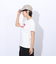 チャムス（CHUMS）ロゴ 半袖Tシャツ CH11-2277-W014 ホワイト×レッド