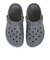 クロックス（crocs）スポーツサンダル オフ コート クロッグ チャコールグレー 208371-025-2023 速乾性 軽量 厚底 レジャー プール