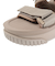スポーツサンダル ネオ バンジー プラットフォーム NEO BUNGY PLATFORM 433105Taupe ストラップ 厚底