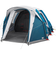 ケシュア（QUECHUA）キャンプ ファミリーテント エアーテント AIR SECONDS 4.1 FRESH&BLACK - 4人用 1ルーム XL 856…
