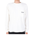 クリフメイヤー（KRIFF MAYER）長袖Tシャツ ロンT キャンプラビットプリントポケ 長袖Tシャツ 2317801-5:OFF ホワイト