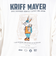 クリフメイヤー（KRIFF MAYER）長袖Tシャツ ロンT キャンプラビットプリントポケ 長袖Tシャツ 2317801-5:OFF ホワイト
