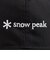 スノーピーク（snow peak）帽子 キャップ ロゴキャップ SPE-AC-23AU001 BK ブラック UV