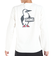 チャムス（CHUMS）高耐久 ヘビーウェイトコットン ブービーロゴブラッシュド 長袖Tシャツ CH01-2304-W001 ホワイト
