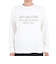ジャックウルフスキン（JackWolfskin）長袖Tシャツ ロンT JP CORP SIGN 長袖Tシャツ 5032551-5055 ホワイト