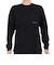 ジャックウルフスキン（JackWolfskin）長袖Tシャツ ロンT COZY WAFFLE 長袖Tシャツ 5032561-6000 ブラック