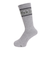 ジャックウルフスキン（JackWolfskin）ソックス 靴下 JP RETRO ラインロゴソックス 5032911-6203 グレー