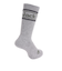ジャックウルフスキン（JackWolfskin）ソックス 靴下 JP RETRO ラインロゴソックス 5032911-6203 グレー