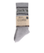 ジャックウルフスキン（JackWolfskin）ソックス 靴下 JP RETRO ラインロゴソックス 5032911-6203 グレー