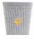 ジャックウルフスキン（JackWolfskin）ソックス 靴下 JP RETRO PAW ミッドソックス 5032921-6203 グレー