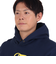 チャムス（CHUMS）スウェット パーカー ブービーフェイス プルオーバー CH00-1419-N098 ネイビー×イエロー 裏起毛 綿100