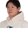 チャムス（CHUMS）スウェット パーカー ブービーフェイス プルオーバー CH00-1419-W095 ホワイト×ネイビー 裏起毛 綿100