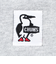 チャムス（CHUMS）スウェット パーカー ブービー ロゴ ジップパーカー CH00-1420-G045 チャコールグレー 裏起毛 綿100