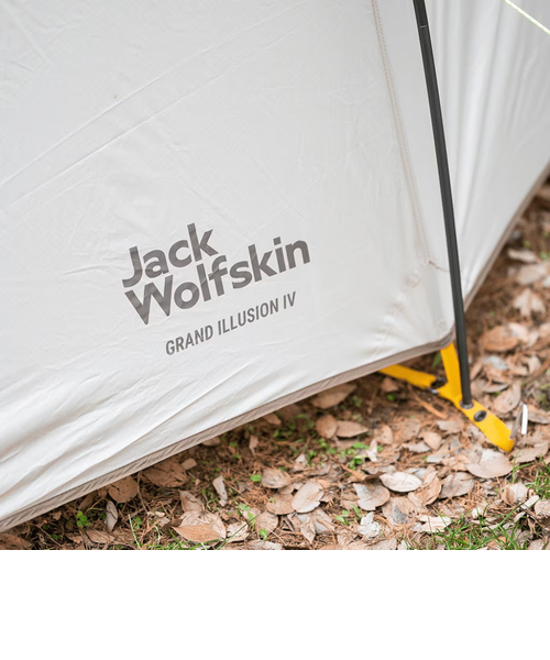 ジャックウルフスキン（JackWolfskin）テント キャンプ 4人用 グランド