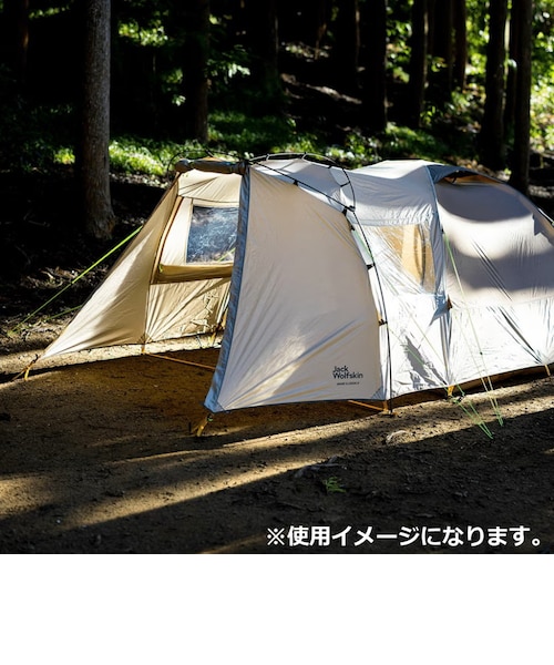 ジャックウルフスキン（JackWolfskin）テント キャンプ 4人用 グランド