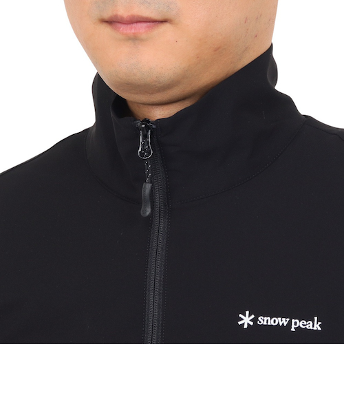 スノーピーク( peak)アウター ジャケット ストレッチクロスジャケット SPE-JK-23AU001 BK ブラッ… スノーピーク（snow peak）アウター ジャケット ストレッチクロス