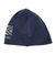 ニット帽 ニットキャップ ウールロゴビーニー 200133-4300 ブルー
