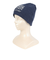 ニット帽 ニットキャップ ウールロゴビーニー 200133-4300 ブルー