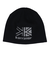 ニット帽 ニットキャップ ウールロゴビーニー 200133-9000 ブラック