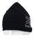 ニット帽 ニットキャップ ウールロゴビーニー 200133-9000 ブラック