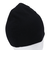 ニット帽 ニットキャップ ウールロゴビーニー 200133-9000 ブラック