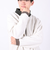 クリフメイヤー（KRIFF MAYER）トレーナー スウェット 裏起毛 マルチカラー ハーフジップ 2327801-8 IVORY アイボリー 綿100