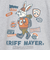 クリフメイヤー（KRIFF MAYER）キャンプラビット裏起毛ゆるパーカー 2327809L-15 GRAY