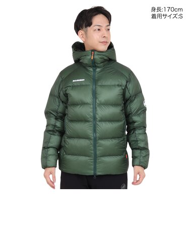 マムート（MAMMUT）ダウンジャケット アウター メロンインフーデッド  